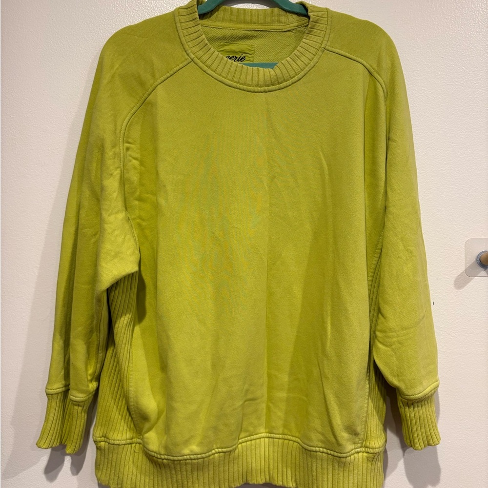 Aerie Lime Green Sweatshirt